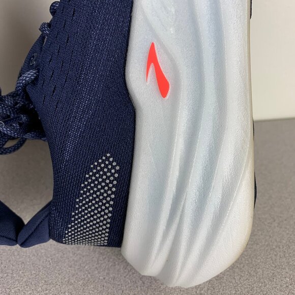 Brooks Glycerin Max Women's 8.5 B Peacoat/Blue Ribbon/Hot Coral Running Shoes - Picture 10 of 16